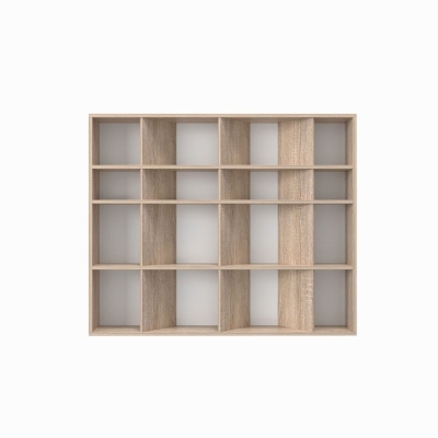 Стеллаж открытый Art in Head 2 Light Дуб сонома светлый 1200*1000*160 (LT14130000000)