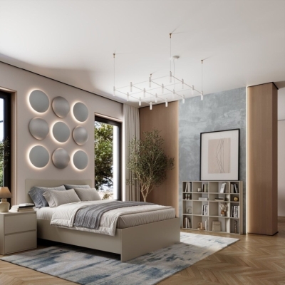 Стеллаж открытый Art in Head 2 Light Кашемир 1200*1000*160 (LT14140000000)