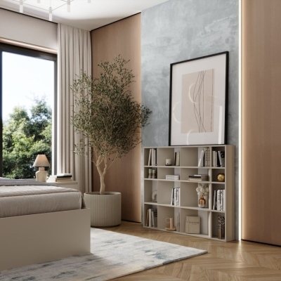 Стеллаж открытый Art in Head 2 Light Кашемир 1200*1000*160 (LT14140000000)