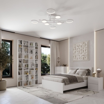 Стеллаж открытый Art in Head 1+2 Light Белый бриллиант 1200*2460*160 (LT130100000001)