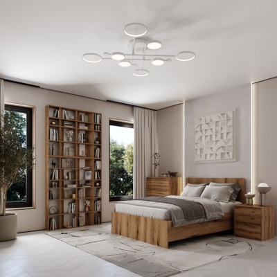 Стеллаж открытый Art in Head 1+2 Light Дуб эвок прибрежный 1200*2460*160 (LT131000000001)