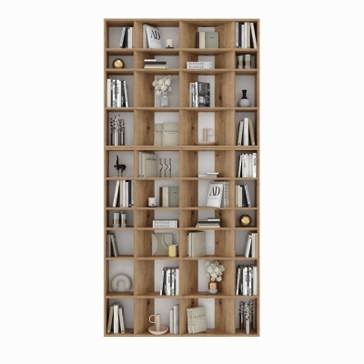 Стеллаж открытый Art in Head 1+2 Light Дуб эвок прибрежный 1200*2460*160 (LT131000000001)