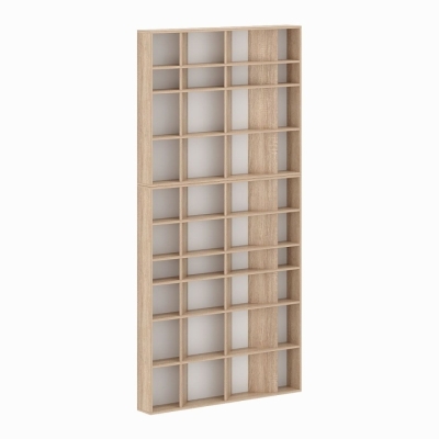 Стеллаж открытый Art in Head 1+2 Light Дуб сонома светлый 1200*2460*160 (LT131300000001)