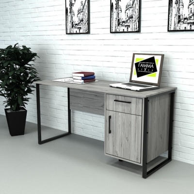 Офисный стол лофт СПЛХ-4-1 (1200x600x750) Хортица Гамма стиль