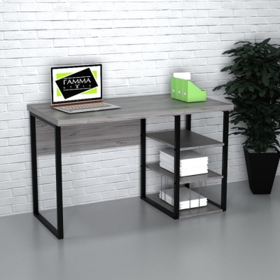 Офисный стол лофт СПЛХ-8 (600x1200x765) Хортица Гамма стиль (V23295)