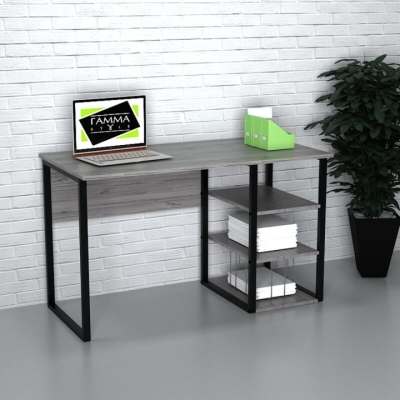 Офисный стол лофт СПЛХ-8-1 (600x1390x750) Хортица Гамма стиль (V23299)