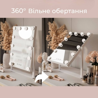 Настольное зеркало Art in Head Bella 36х47.5 см Белый (IN02060600230)