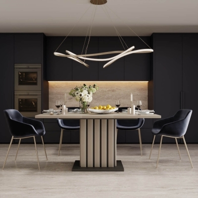 Стол-трансформер Art in Head Oxford 820*1600*750 Кашемир / Графит серый (TB34140700000 )