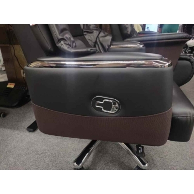 Кресло АКЛАС Осавул (Кожа LC-A Black)