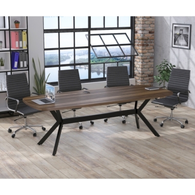 Стол для переговоров Академия Loft Design Орех Модена Без розеток