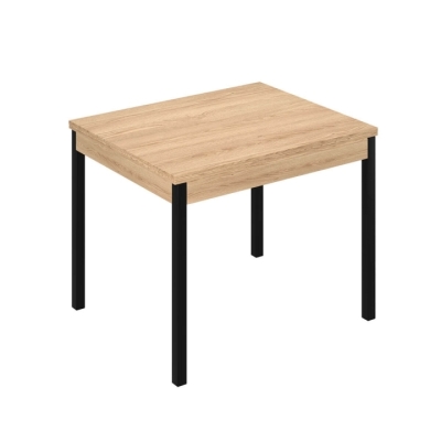 Стол-трансформер Art in Head Lunch 900x750x600 Дуб Арена светлый / Черный (TB19260000030)