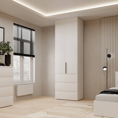 Шкаф распашной с антресолью №2 Art In Head Light 800x2500x500 Белый бриллиант (A1LT12010000000)