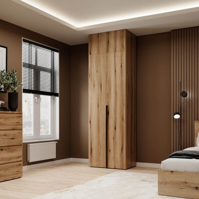Шкаф распашной с антресолью №1 Art In Head Light 800x2600x500 Дуб Эвок прибрежный (A2LT11100000000)