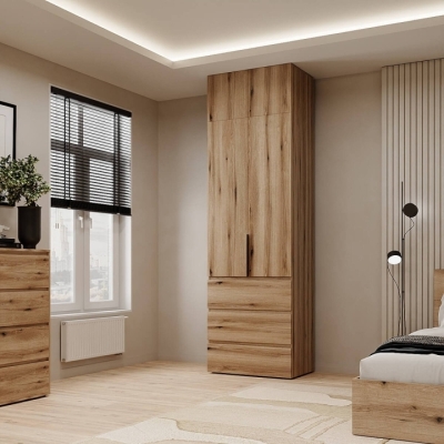 Шкаф распашной с антресолью №2 Art In Head Light 800x2600x500 Дуб Эвок прибрежный (A2LT12100000000)