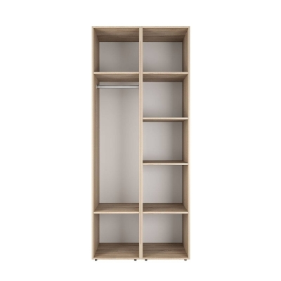 Шкаф распашной комбинированный с антресолью №13 Art in Head Light 800х2500х500 Дуб Сонома светлая (A1LTK01313000000)