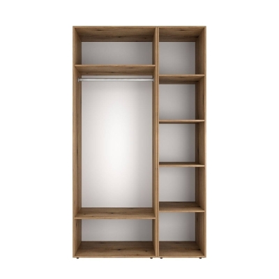 Шкаф распашной комбинированный с антресолью №12 Art in Head Light 1200х2600х500 Дуб Эвок прибрежный (A2LTK01210000000)