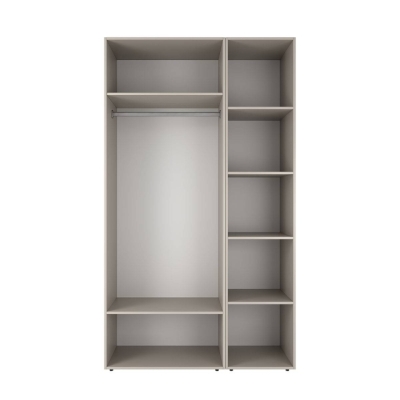 Шкаф распашной комбинированный с антресолью №12 Art in Head Light 1200х2600х500 Кашемир (A2LTK01214000000)