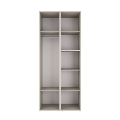 Шкаф распашной комбинированный с антресолью №13 Art in Head Light 800х2600х500 Кашемир (A2LTK01314000000)