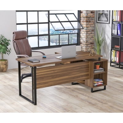 Стол руководителя Нотариус Loft Design Орех Модена