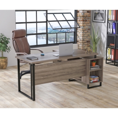 Стол руководителя Нотариус Loft Design Дуб Палена