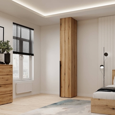 Пенал закрытый с антресолью №1 Art in Head Light 400х500х2600 Дуб Эвок прибрежный (A2LT08100000000)