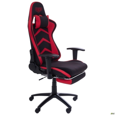 Кресло VR Racer Textile Craft черный/красный