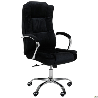 Купить Кресло руководителя Julian velvet black. Фото