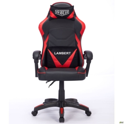 Кресло геймерское VR Racer Dexter Lambert черный/красный