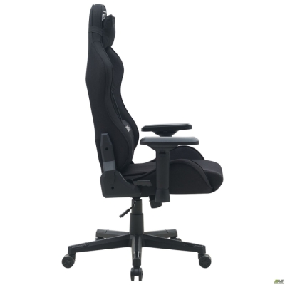 Кресло VR Racer Textile Maximus ткань черная/черный
