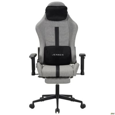 Кресло VR Racer Textile Jensen темно-серый