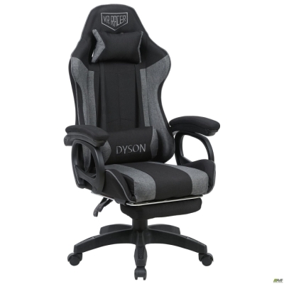 Кресло геймерское VR Racer Textile Dyson черный-темно-серый