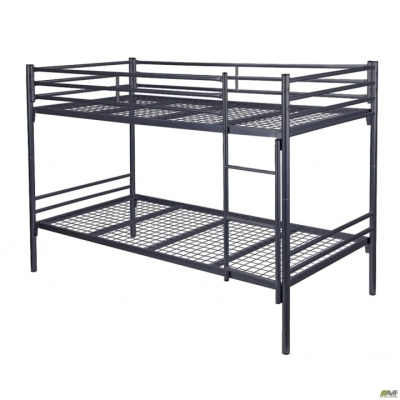 Кровать двухъярусная AMF-1 90200 2 Черная