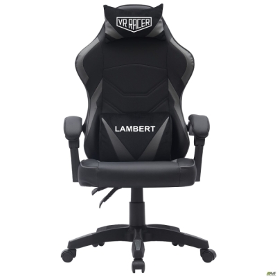 Кресло геймерское VR Racer Dexter Lambert черный/серый