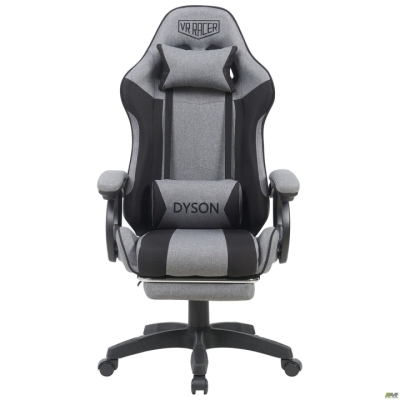 Кресло геймерское VR Racer Textile Dyson темно-серый/черный