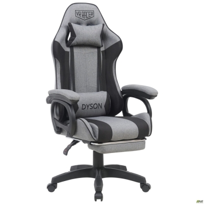 Кресло геймерское VR Racer Textile Dyson темно-серый/черный