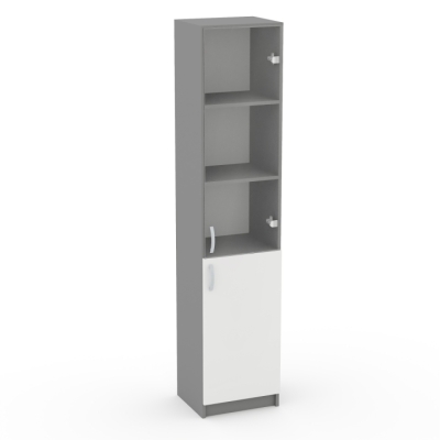 Офісна Шафа FLASHNIKA Ш-42 (350мм x 330мм x 1850мм)