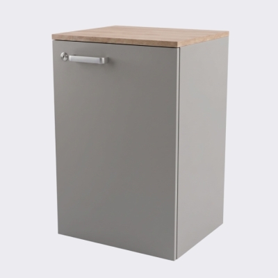 Тумба WS-750-1D Пепельный