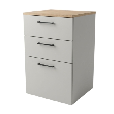 Тумба WS-750-2sm-1b Пепельный