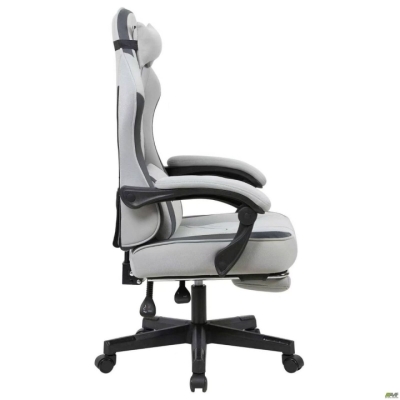Кресло геймерское VR Racer Textile Dynex серый-черный